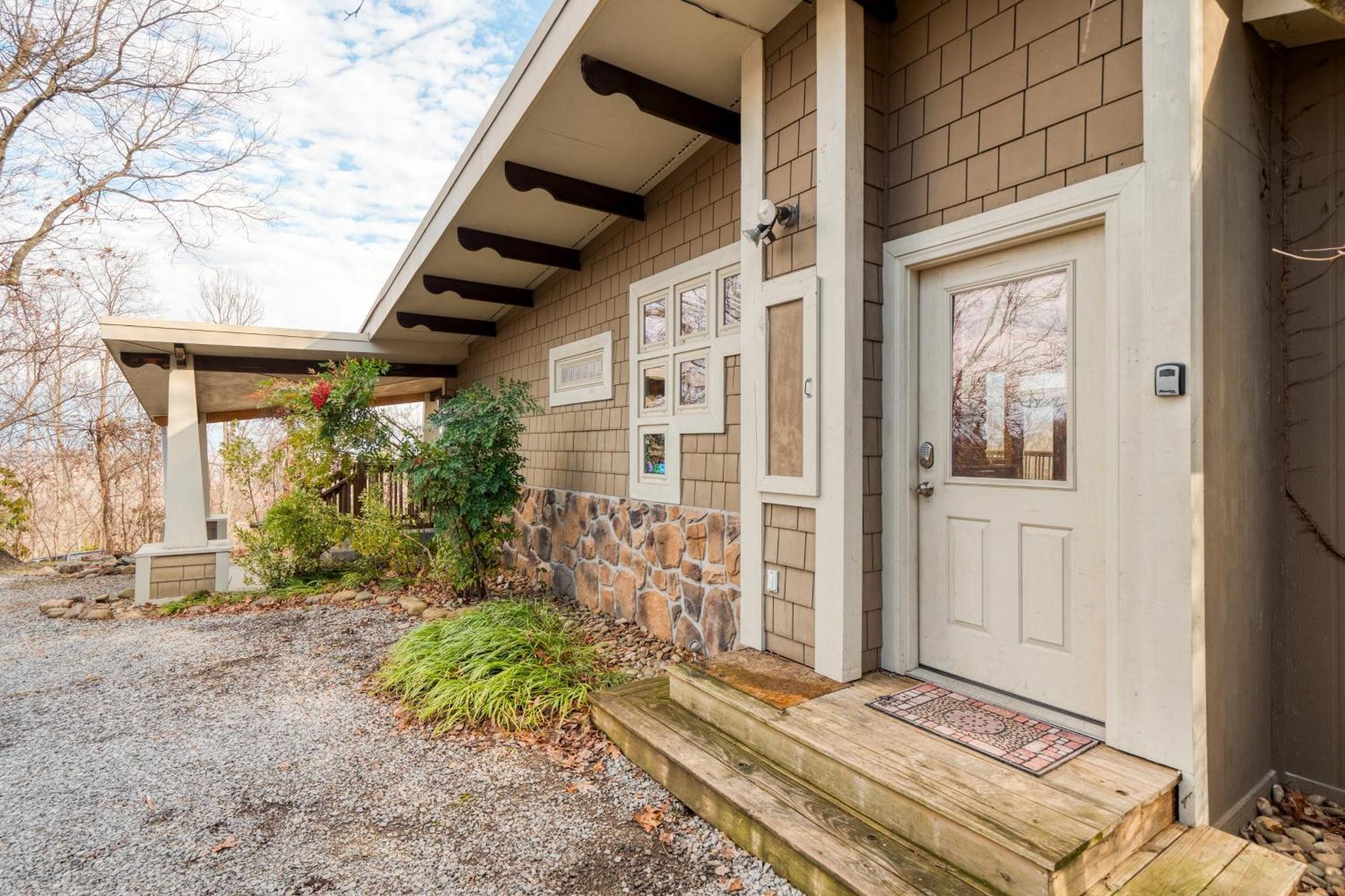 Chestnut By Avantstay Mountain Cabin W Treetop Views Hot Tub Game Room Gatlinburg Dış mekan fotoğraf