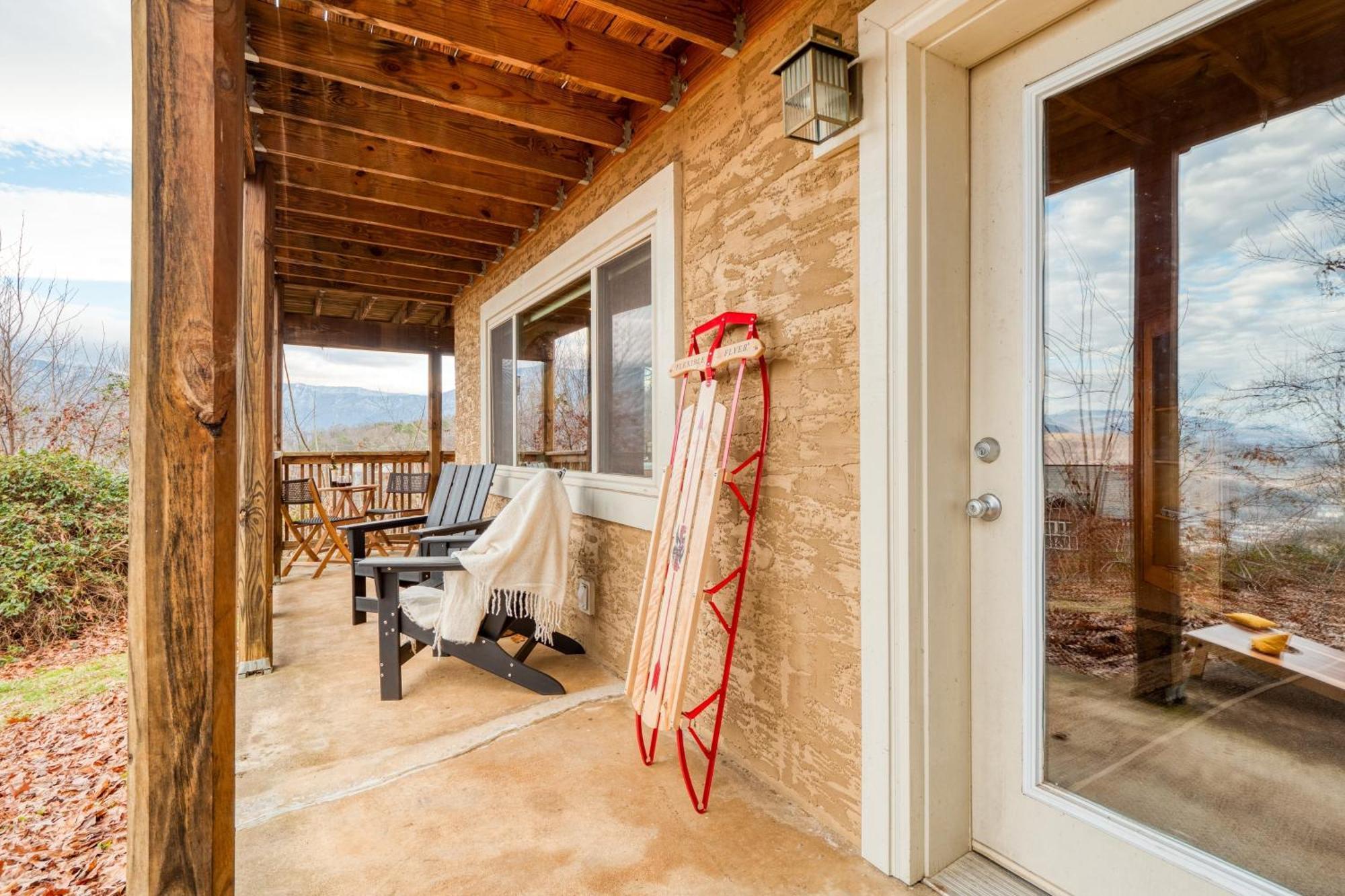 Chestnut By Avantstay Mountain Cabin W Treetop Views Hot Tub Game Room Gatlinburg Dış mekan fotoğraf